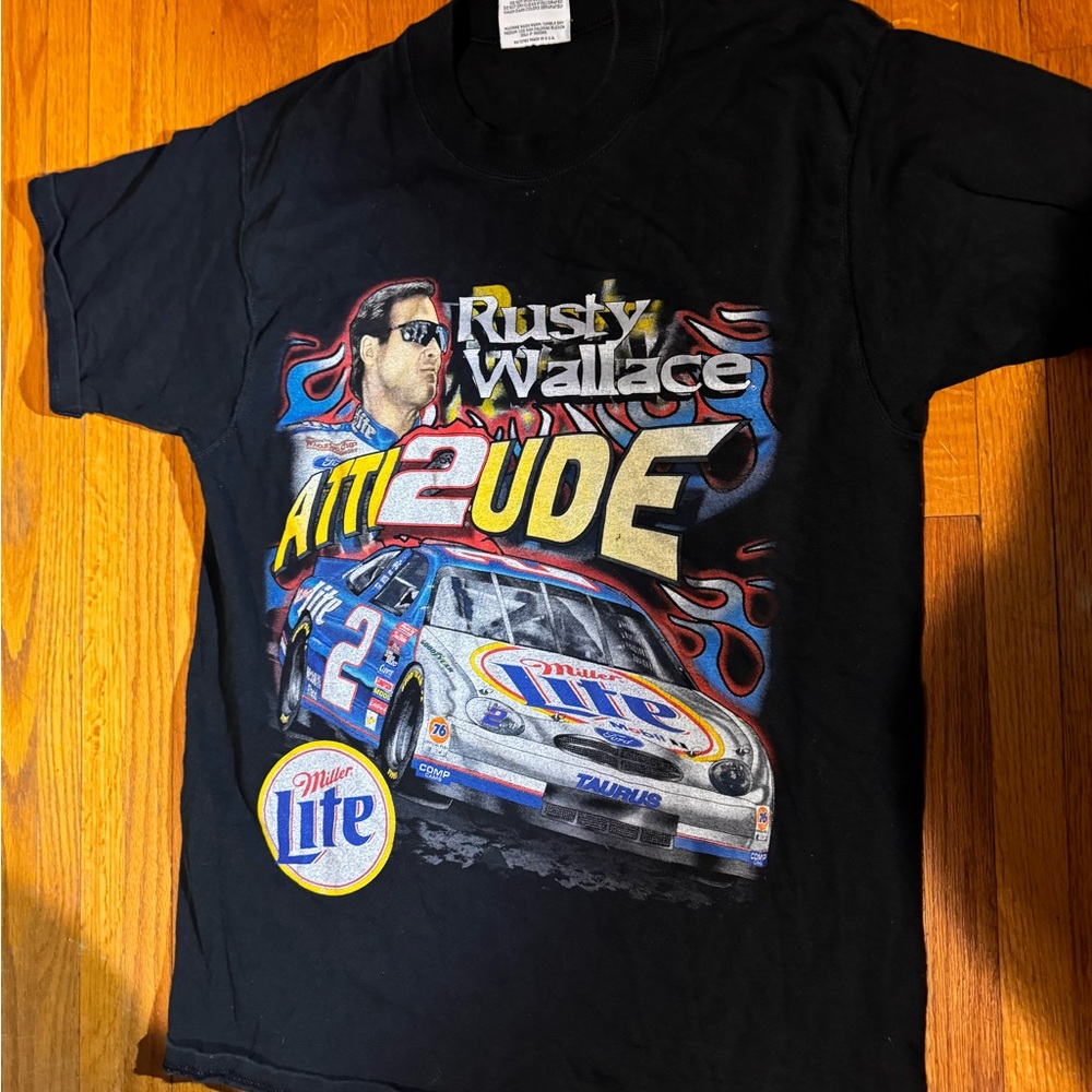 Rusty Wallace Attitude Graphic T-Shirt